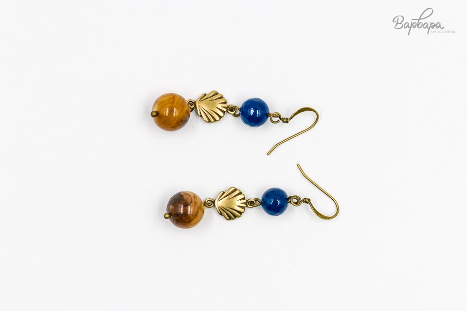Серьги "Воспоминание о лете"
