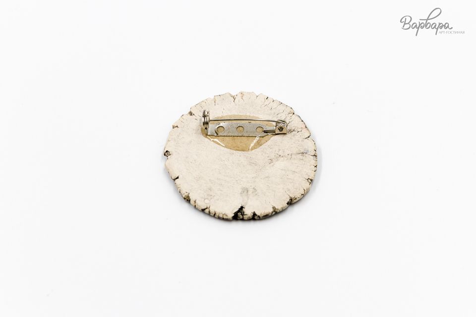 Брошь керамика "Крис"