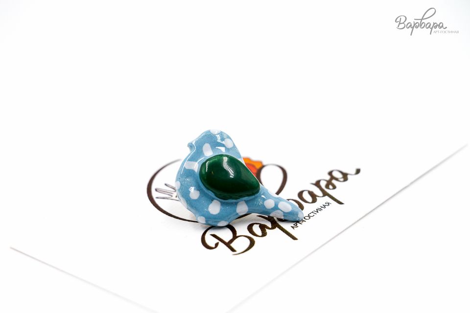 Брошь керамика "Крис"