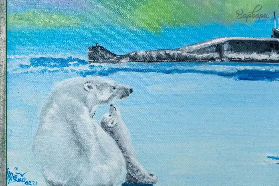 Картина "Кольский край", малая