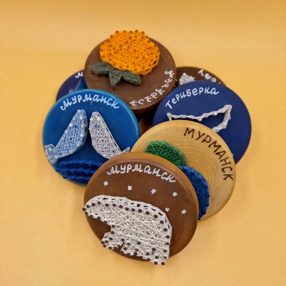 Стринг-арт магниты, Стандарт