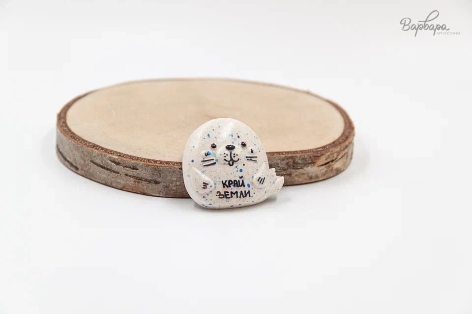 Брошь"Териберка Лайф"