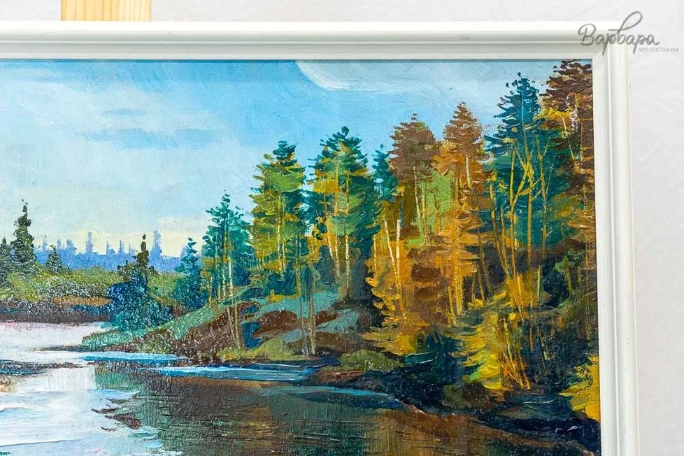 Картина Лодка