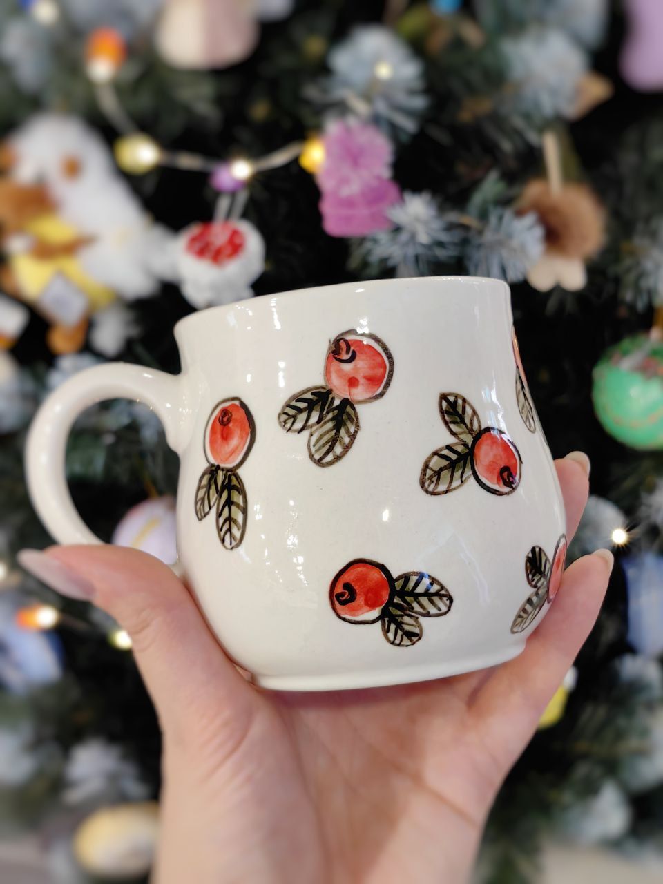 Кружка "Катри", Люкс (Ягоды)