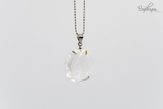 Кулон с сухоцветом, М