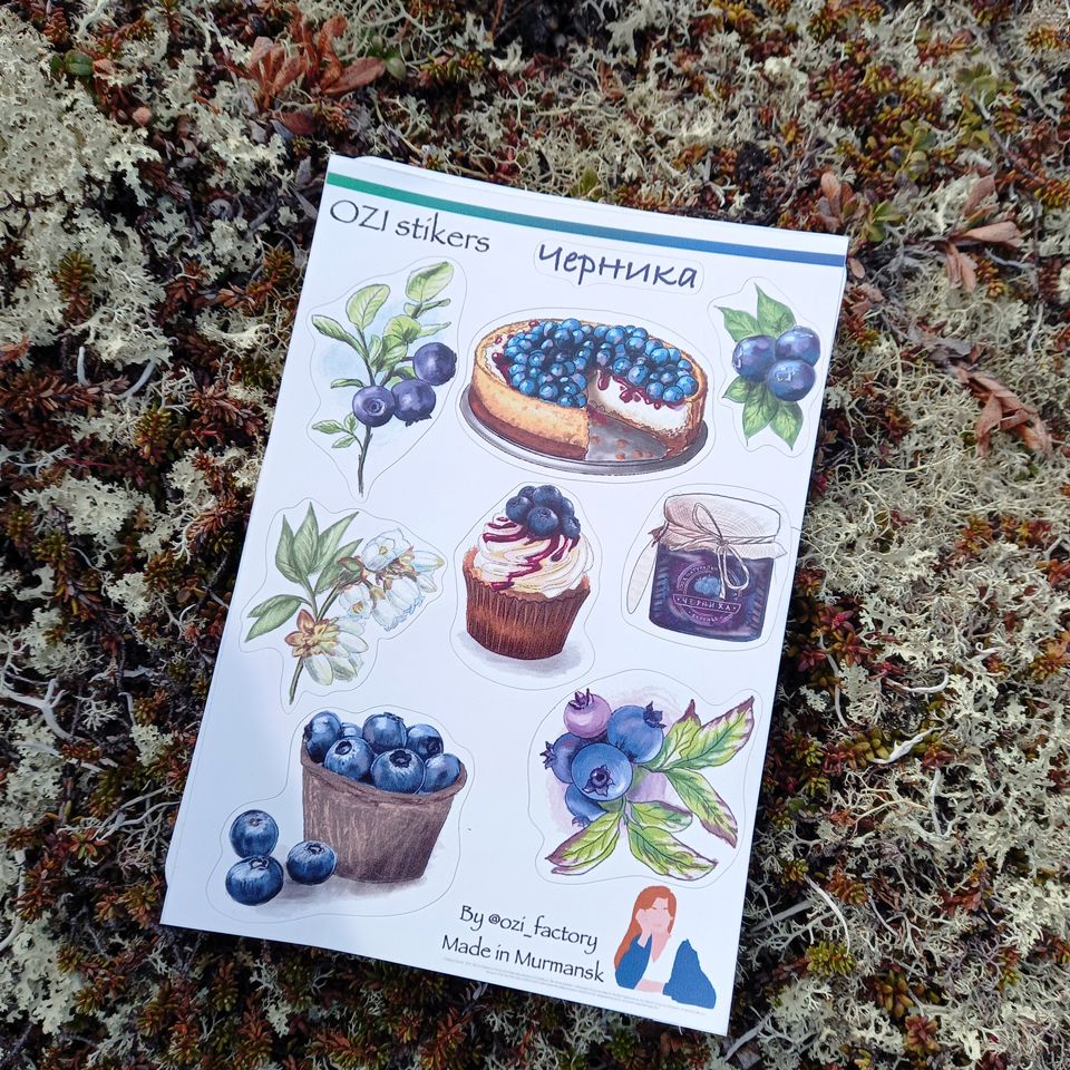 Набор наклеек