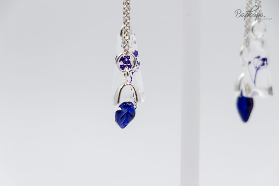 Серьги "Кристаллы света"