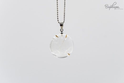 Кулон с сухоцветом, М