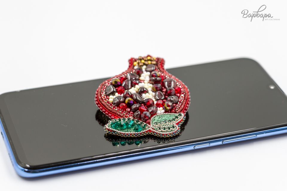 Брошь "Гранат"