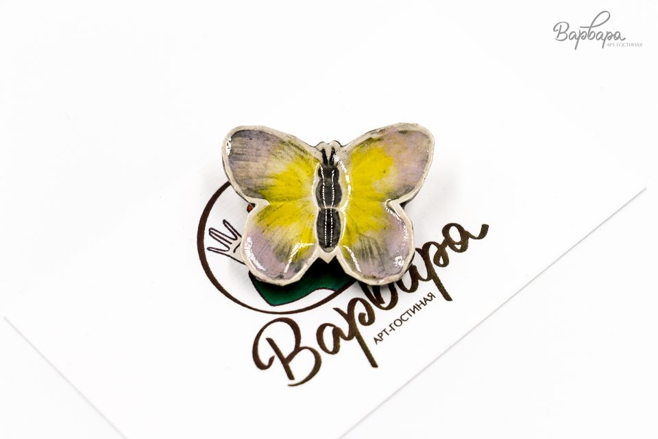 Брошь керамика "Крис"