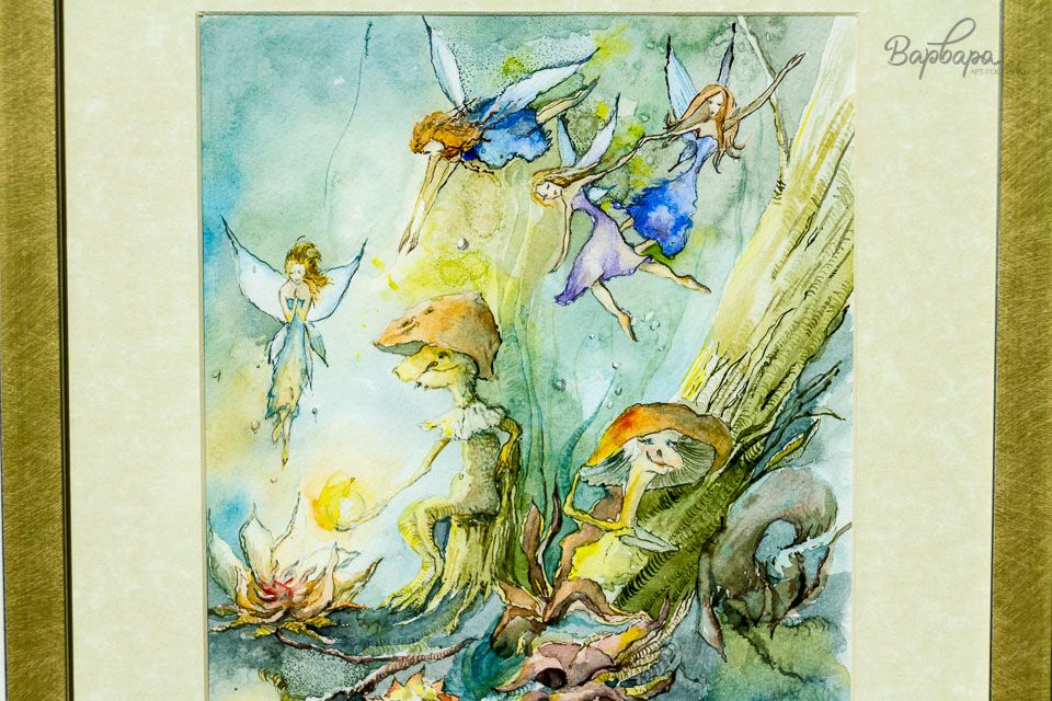 Картина"Грибы"