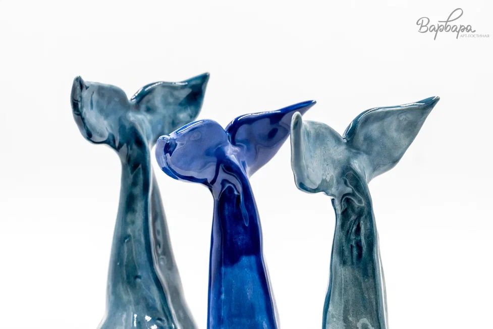 Декоративная статуэтка "Северная глина", Большая