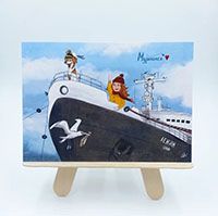 Открытка "Ози"