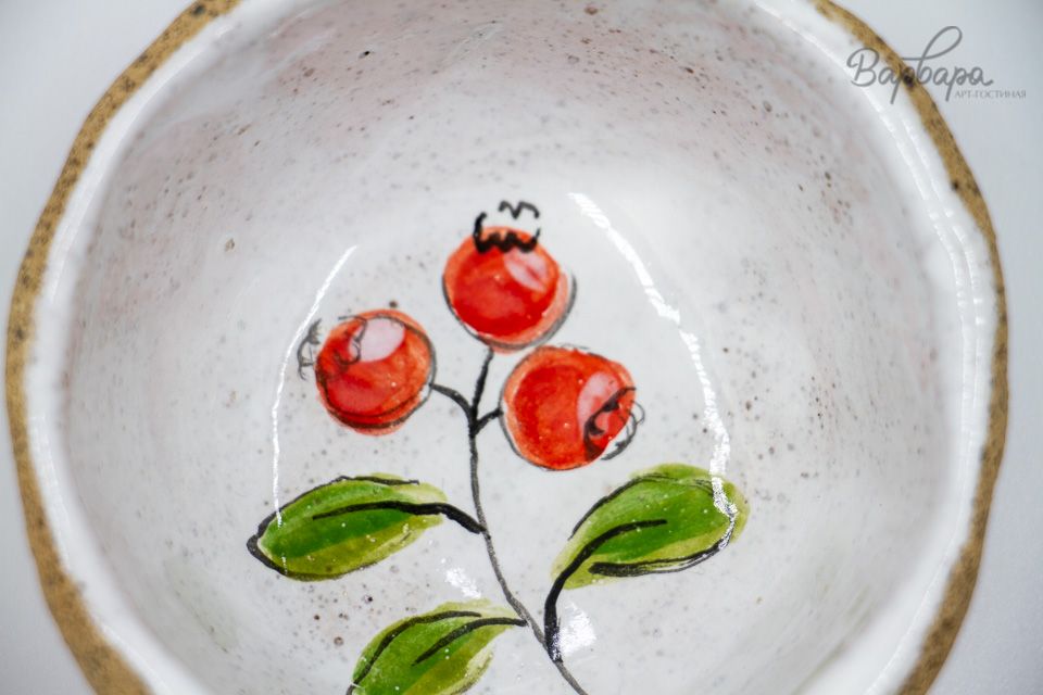 Соусник с росписью