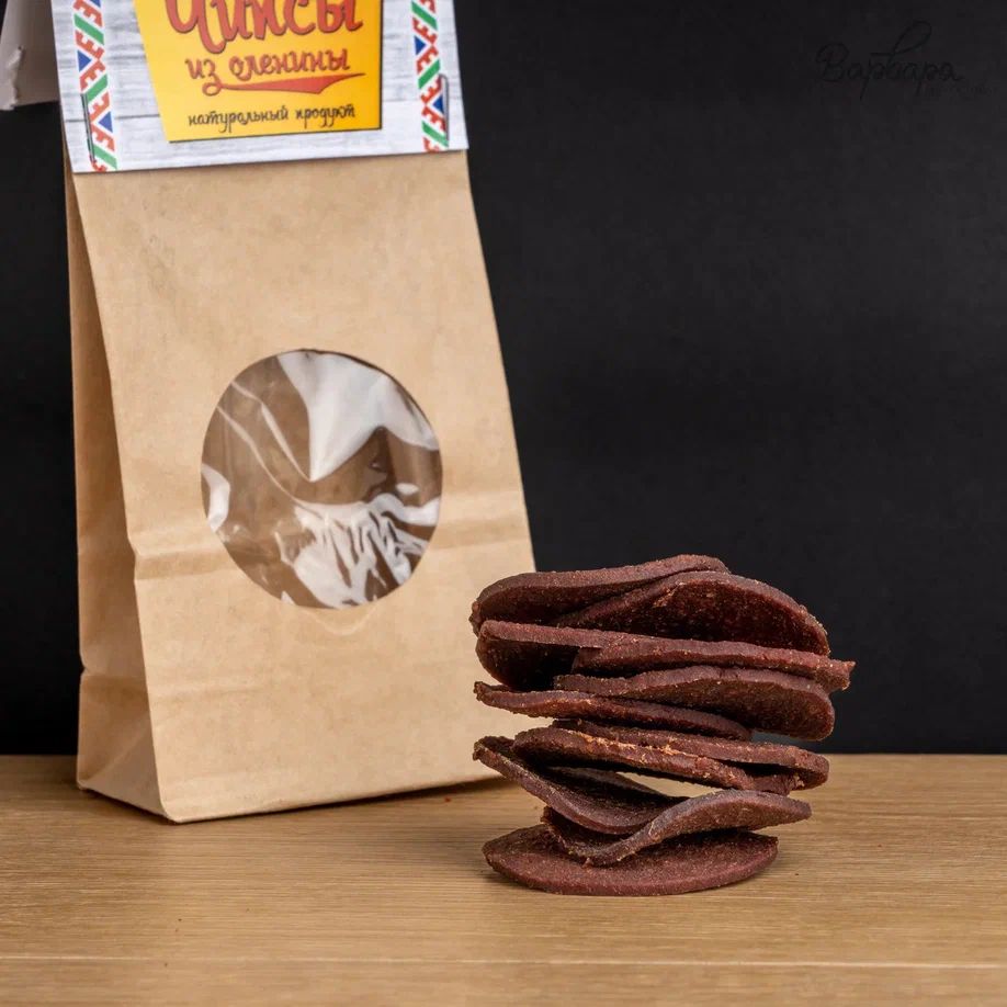 Чипсы из оленя "Мурман снежинка"