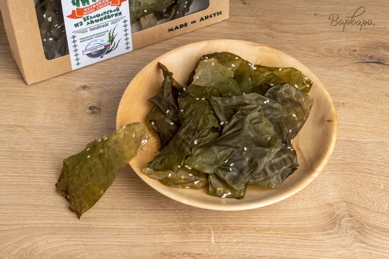 Чипсы из ламинарии, большая