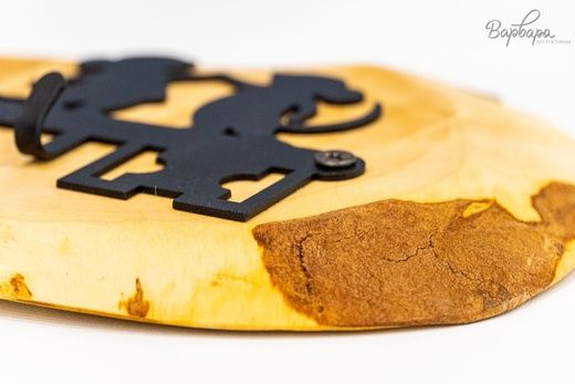 Ключница каминная "Русская береза"