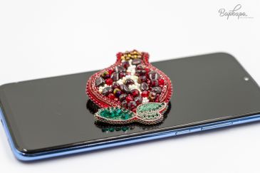 Брошь "Гранат"