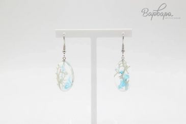 Серьги с ягелем