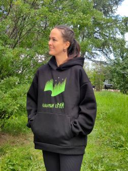 Худи с авторской вышивкой