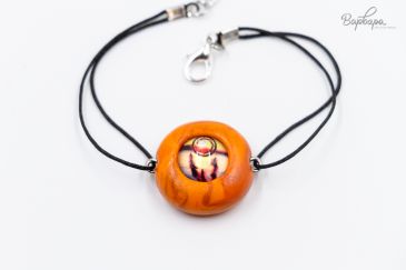 Браслет "Астра", полимер, С