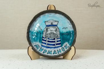 Блюдце "Северная глина", Большое