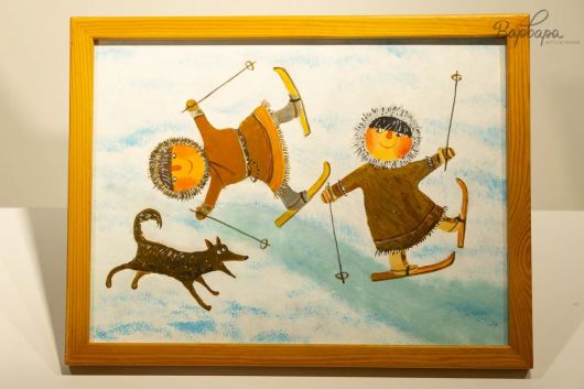 Картина коллекция "Саами" в раме