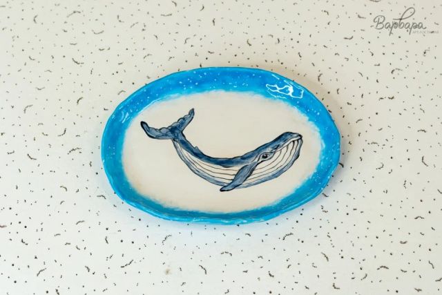 Блюдце "Северная глина", Большое