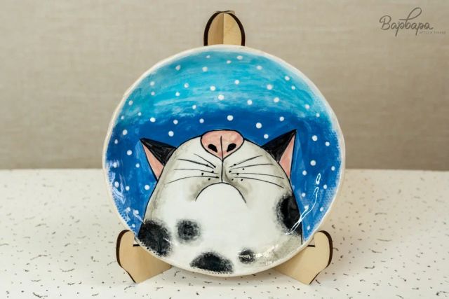 Блюдце "Северная глина", Большое